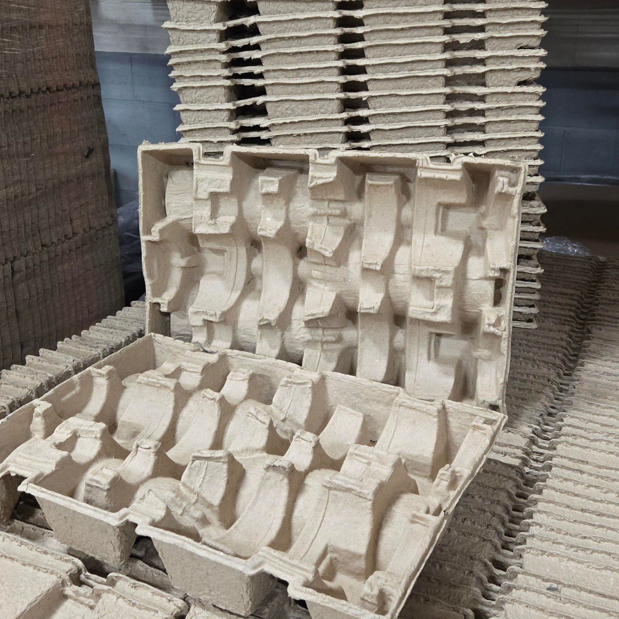 Pulp Paper Bundle Pulp Moulded Trays (25 / Bundle) – Advantage Packaging Limited