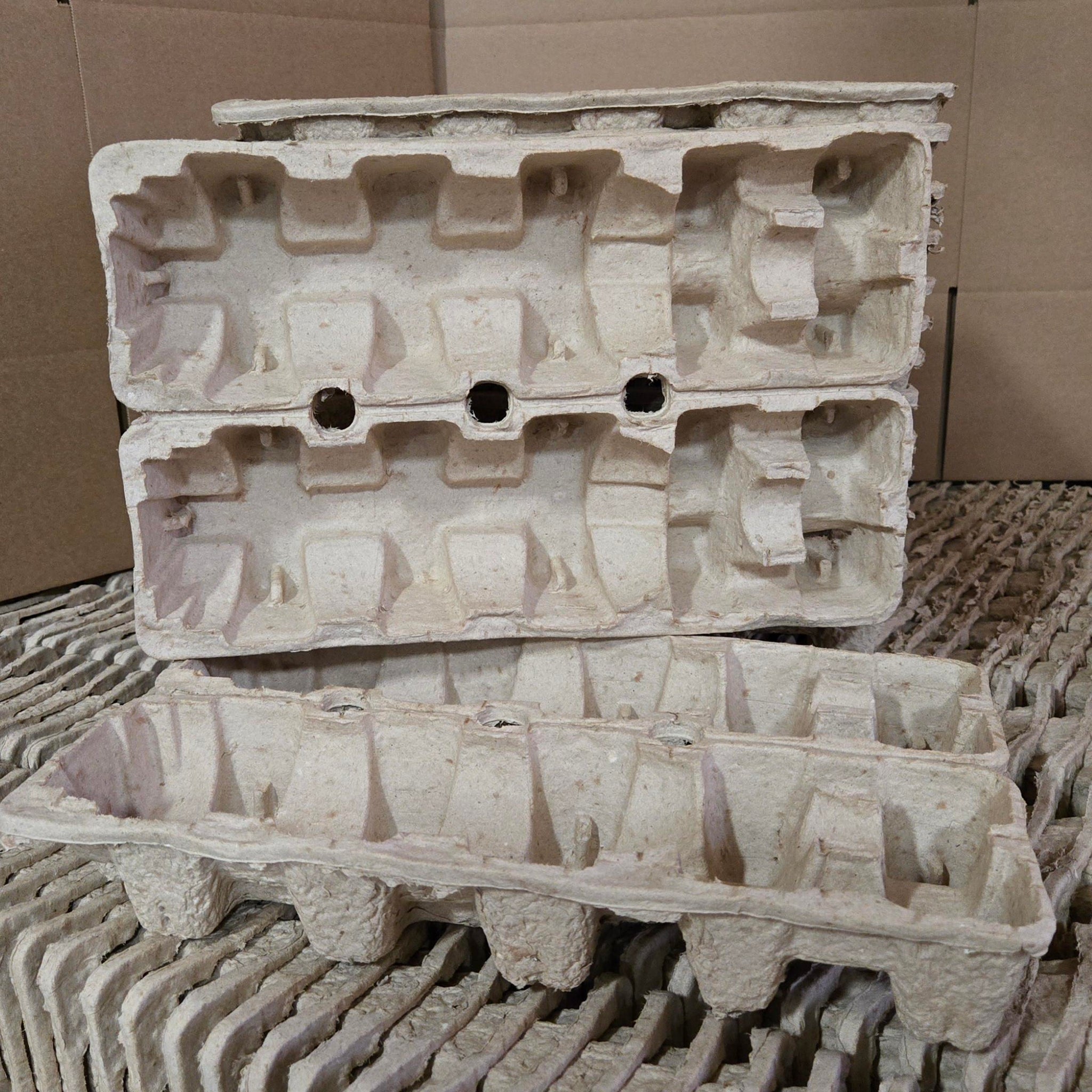 Pulp Paper Bundle Pulp Moulded Trays (25 / Bundle) – Advantage Packaging Limited